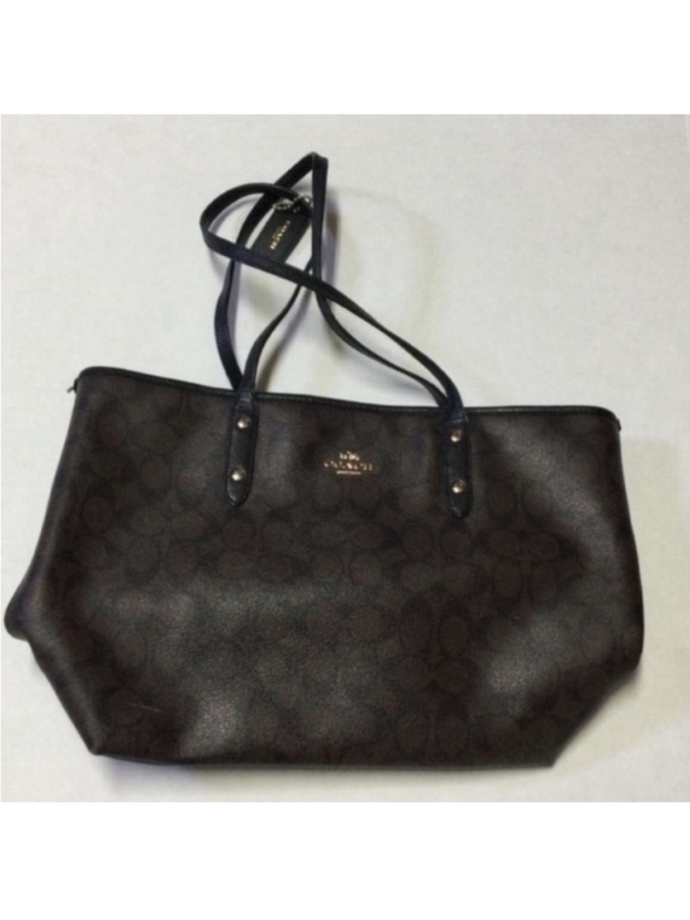 Coach Signature Canvas Tote